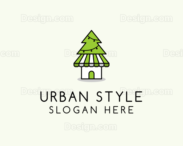 Christmas Souvenir Shop Logo