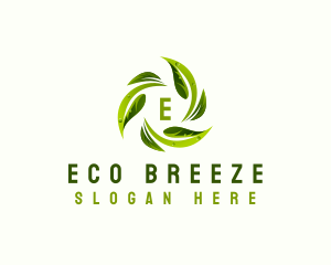 Eco Leaf Nature logo design