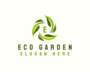 Eco Leaf Nature logo design