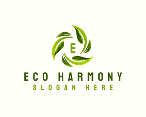 Eco Leaf Nature logo design