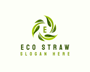 Eco Leaf Nature logo design