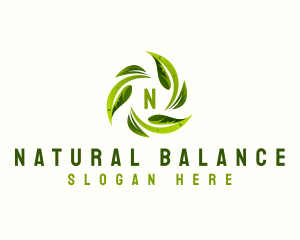 Eco Leaf Nature logo