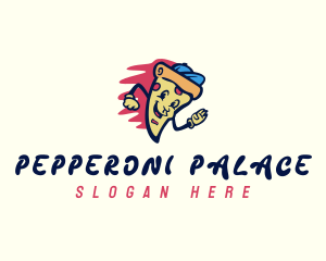 Pizza Food Delivery logo design