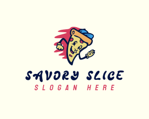 Pizza Food Delivery logo design