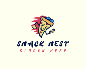 Pizza Food Delivery logo design