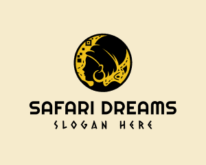 Native African Fashion logo design