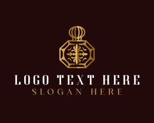 Luxury Perfume Bottle Logo