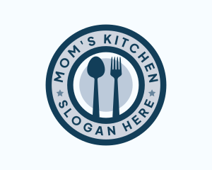 Restaurant Kitchen Utensils logo design