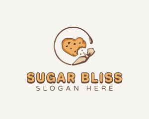 Heart Cookies Bakery logo design