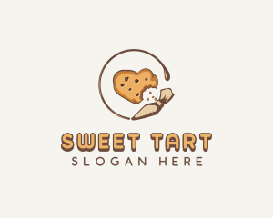 Heart Cookies Bakery logo design