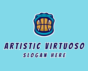 Cobra Snake Basketball logo design