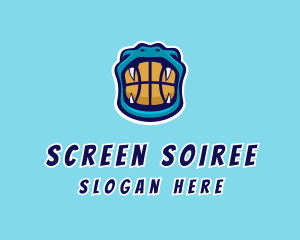 Cobra Snake Basketball logo design