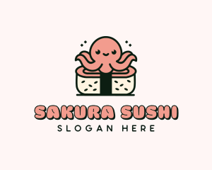 Octopus Sushi Bistro logo design