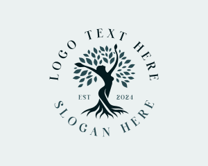 Environmental Woman Tree logo