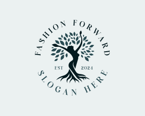 Environmental Woman Tree logo