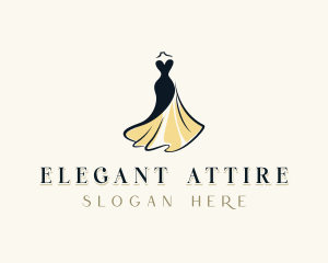 Dressmaker Gown Couture  logo design