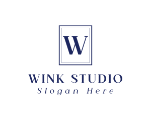 Upscale Luxury Studio logo design