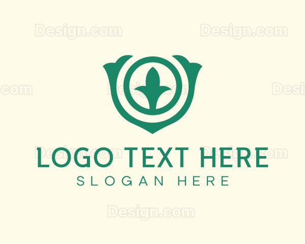 Natural Plant Sprout Logo
