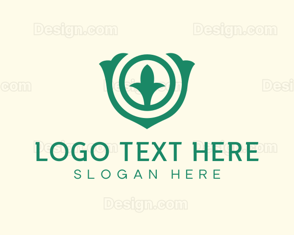 Organic Vegetarian Garden Logo