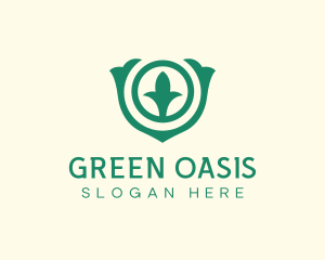 Organic Vegetarian Garden logo