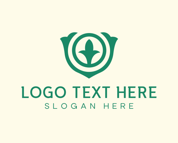Vegetarian logo example 1