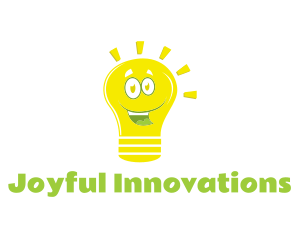 Happy Light Bulb logo