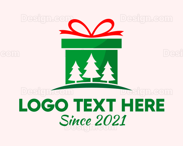 Christmas Gift Present Logo