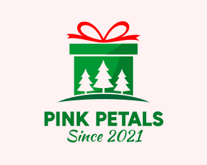 Christmas Gift Present logo design