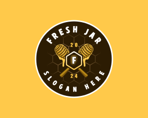 Organic Honey Syrup logo design