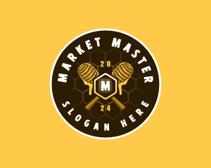 Organic Honey Syrup logo design