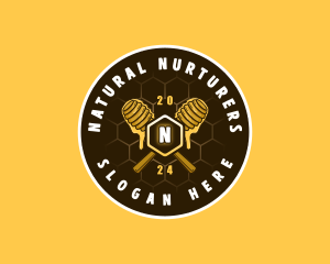 Organic Honey Syrup logo design