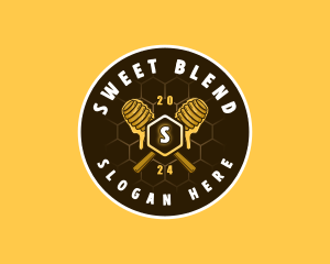 Organic Honey Syrup logo design