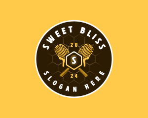 Organic Honey Syrup logo design