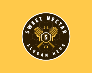 Organic Honey Syrup logo design