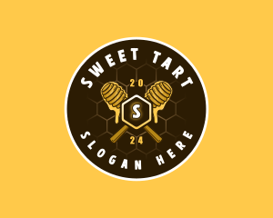 Organic Honey Syrup logo design