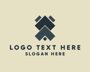 Symmetrical Geometric Tech logo