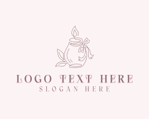 Ribbon Scented Candle logo