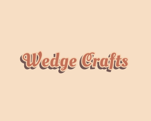 Retro Business Cursive logo design