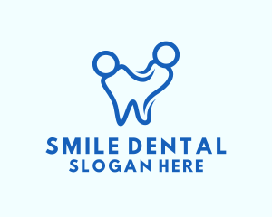 Dental People Tooth logo design