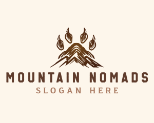 Paw Mountain Outdoor logo design