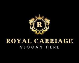 Royal Crown Ornament logo design