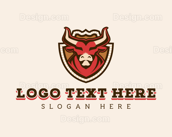 Minotaur Bull Horn Logo