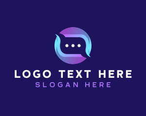 Mobile Message Chat Logo