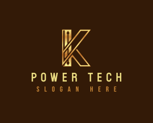 Premium Luxury Letter K logo
