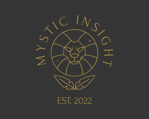 Zodiac Lion Astrologer logo