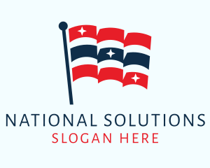 Star National Flag logo