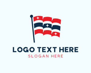 Star National Flag logo
