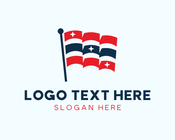 Star National Flag logo