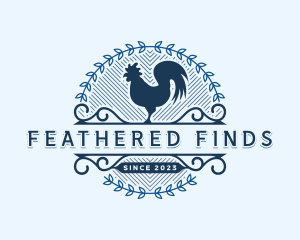 Rooster Farm Animal logo