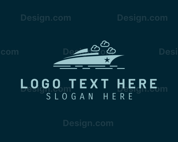 Nautical Yacht Boat Logo